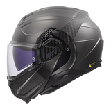 LS2 JEANS - GLOSS BRUSHED GRAY - Advant II Helmet