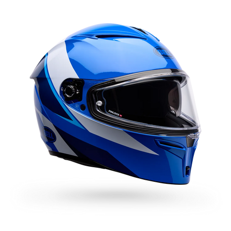 Bell Lithium Blue Flip Helmet