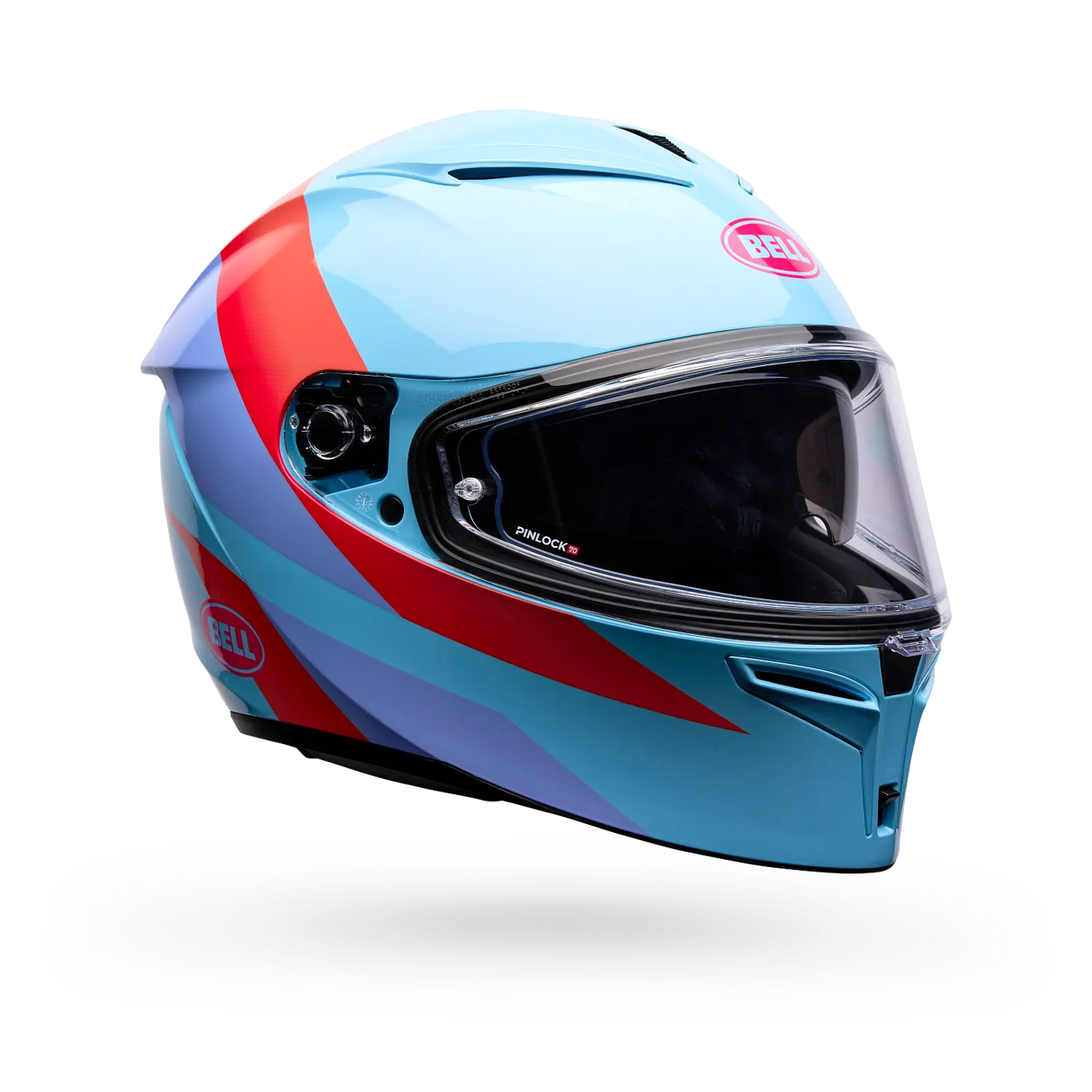 Bell Lithium Blue/Pink Passion Helmet