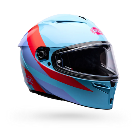 Bell Lithium Blue/Pink Passion Helmet