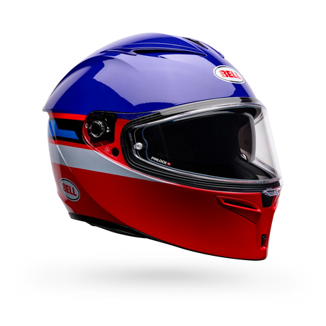 Bell Lithium Blue/Red Motion Helmet