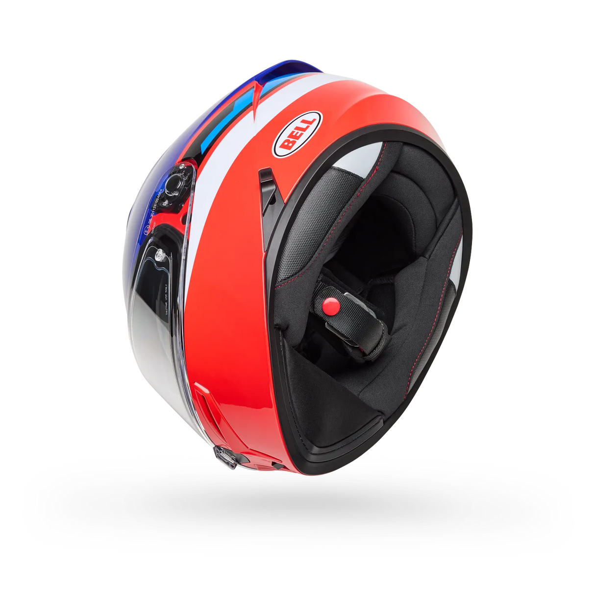 Bell Lithium Blue/Red Motion Helmet