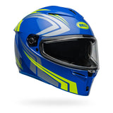 Bell Lithium Jetstream Gloss Blue/Retina Helmet