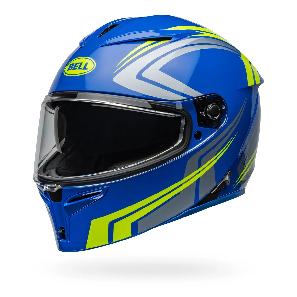 Bell Lithium Jetstream Gloss Blue/Retina Helmet