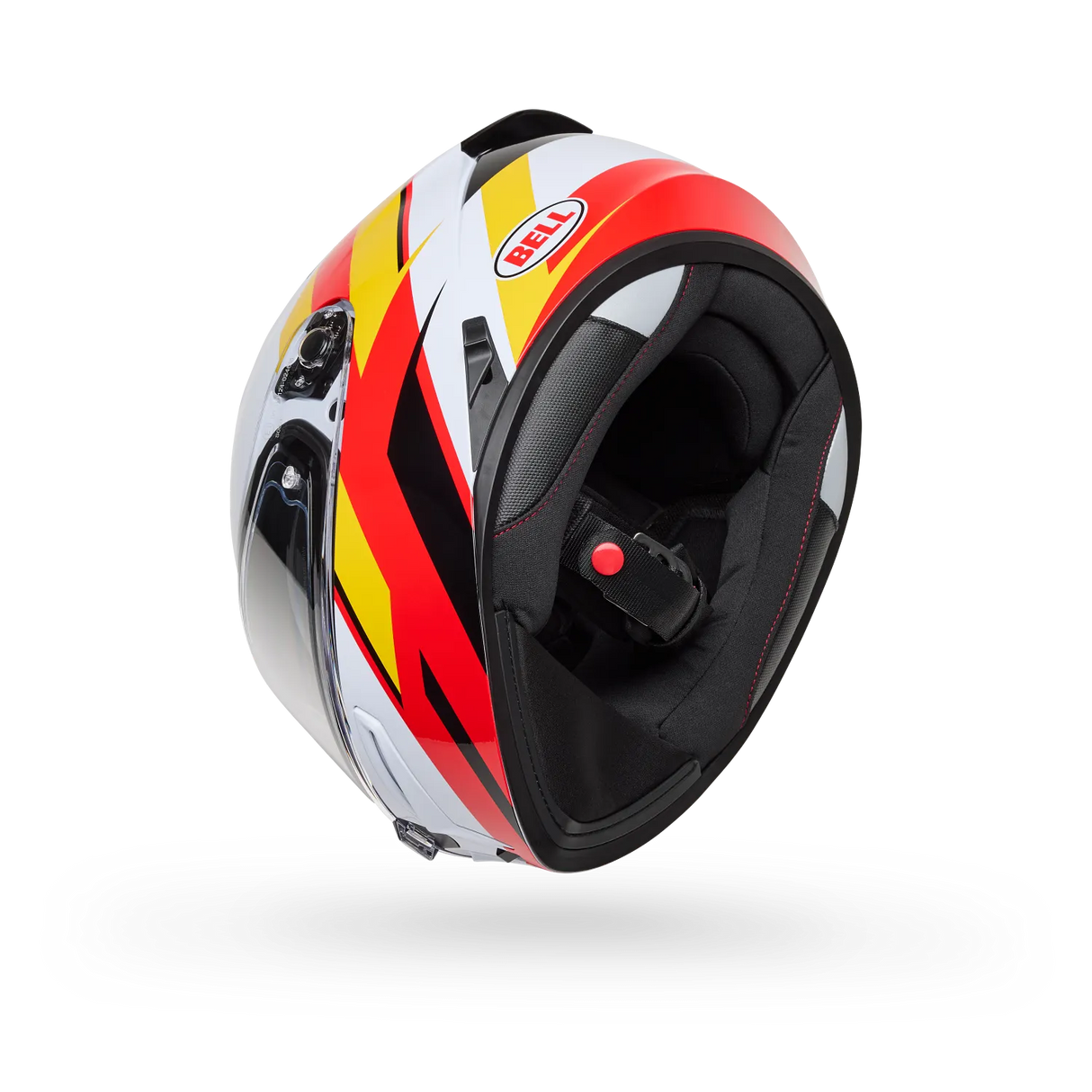 Bell Lithium Lithium White/Red Nova Helmet