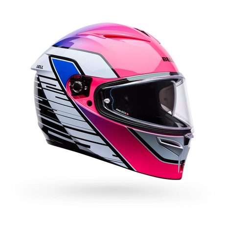 Bell Lithium Mips Purple/White Transition Helmet