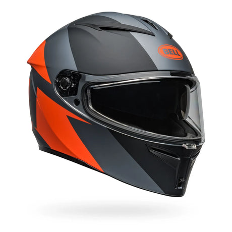 Bell Lithium Shear Matte Gray/Orange Helmet