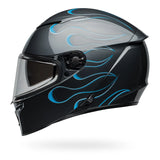 Bell Lithium Torch Gloss Gray/Blue Helmet