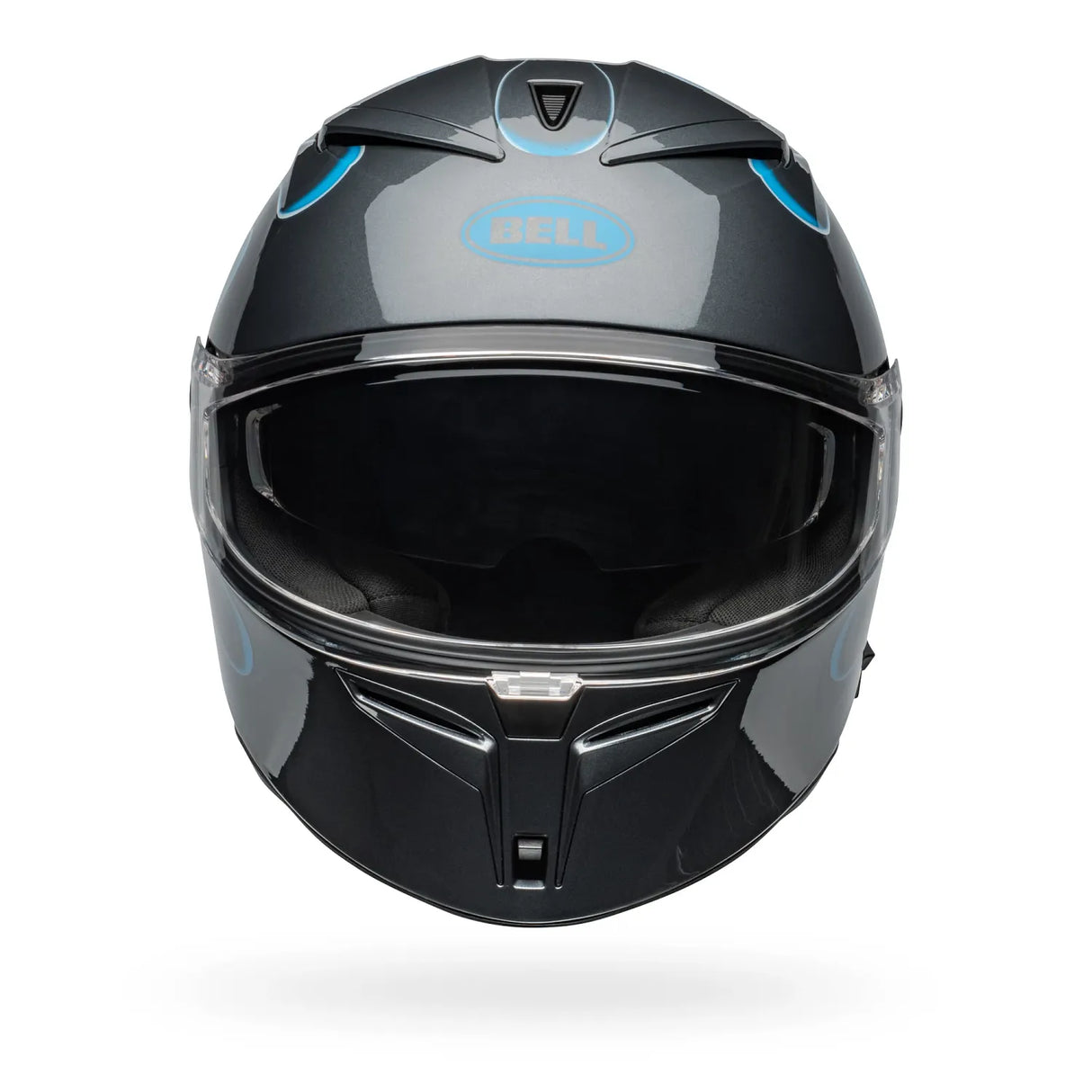 Bell Lithium Torch Gloss Gray/Blue Helmet