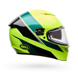 Bell Lithium Yellow Flip Helmet