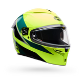 Bell Lithium Yellow Flip Helmet