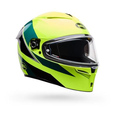 Bell Lithium Yellow Flip Helmet