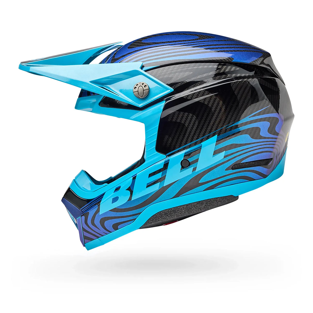Bell Moto-10 Spherical Cortex Gloss Blue Helmet