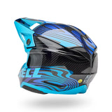Bell Moto-10 Spherical Cortex Gloss Blue Helmet