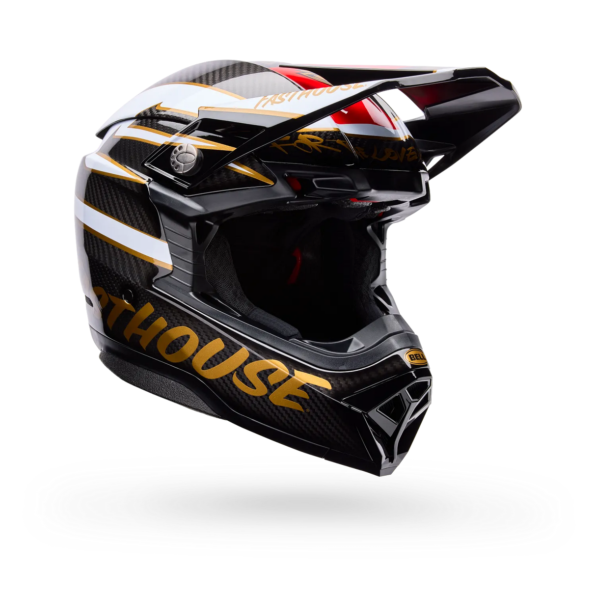 Bell Moto-10 Spherical Fasthouse Did 25 Gloss Black/Gold Helmet