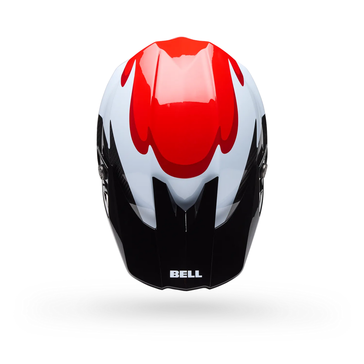 Bell Moto-10 Spherical Gloss Black/Red Helmet