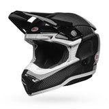 Bell Moto-10 Spherical  Gloss Black/White Helmet