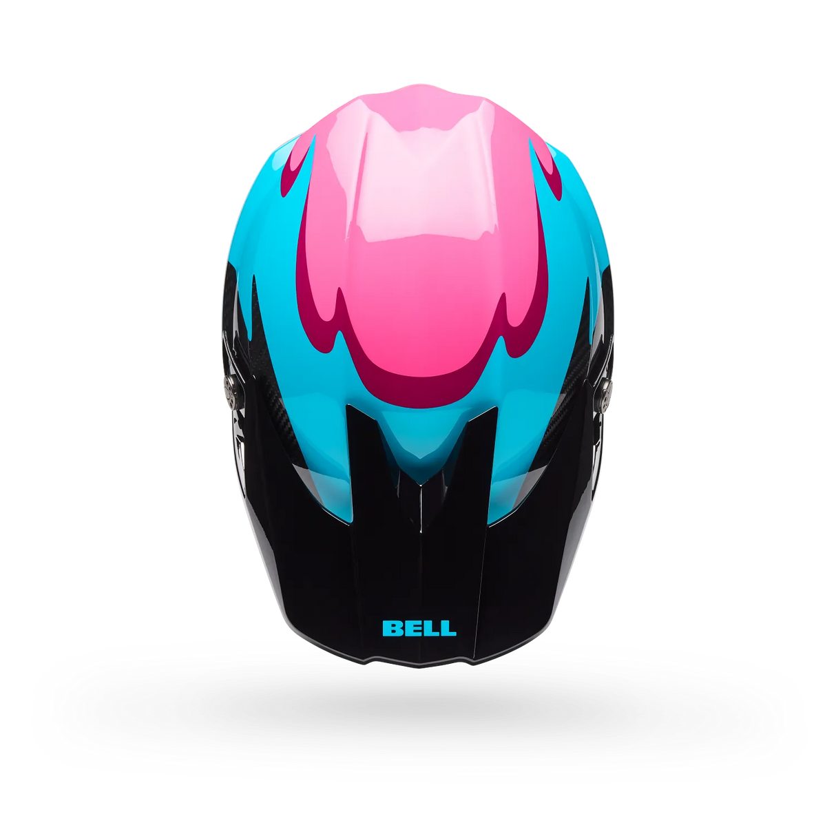 Bell Moto-10 Spherical Green/Pink Fluid Helmet