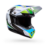 Bell Moto-10 Spherical Grid Gloss White Black Helmet