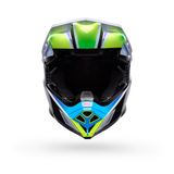 Bell Moto-10 Spherical Grid Gloss White Black Helmet