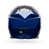 Bell Moto-10 Spherical Strike Gloss Blue Helmet