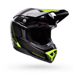 Bell Moto-10 Spherical Strike Gloss Yellow/Gray Helmet