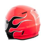 TORC Pomona Fire Red Black Helmet
