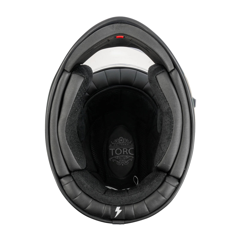 TORC Pomona Fire Red Black Helmet