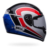 Bell Qualifier DLX Mips Blitz Gloss White/Blue Camo Helmet