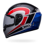 Bell Qualifier DLX Mips Blitz Gloss White/Blue Camo Helmet