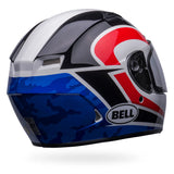 Bell Qualifier DLX Mips Blitz Gloss White/Blue Camo Helmet