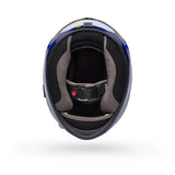 Bell Qualifier DLX Mips Tarmac Gloss White/Blue Helmet