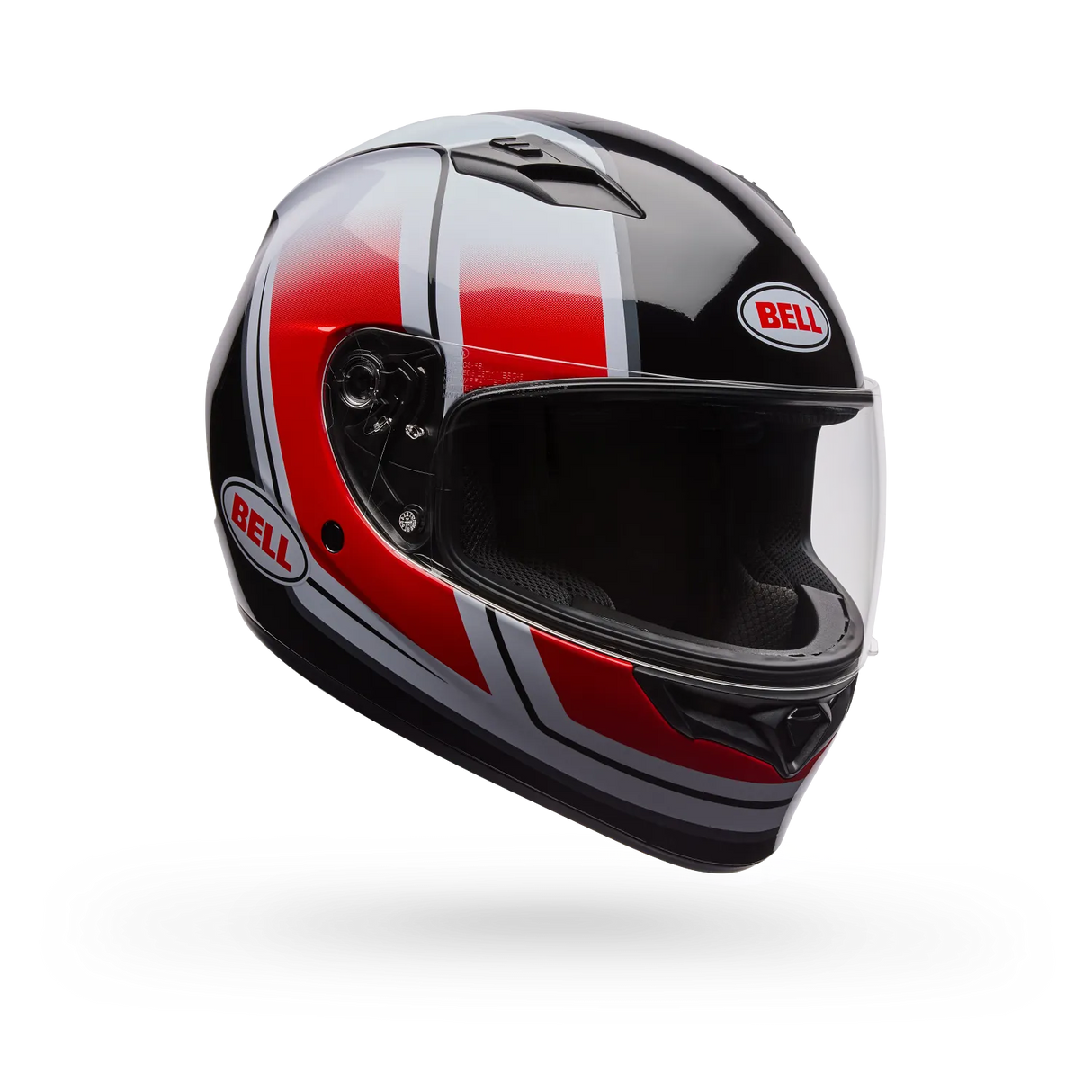 Bell Qualifier White/Red Helmet