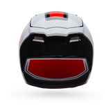 Bell Qualifier White/Red Helmet