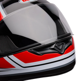 Bell Qualifier White/Red Helmet