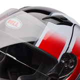 Bell Qualifier White/Red Helmet
