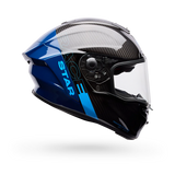 Bell Race Star DLX Flex Blue Strike Helmet