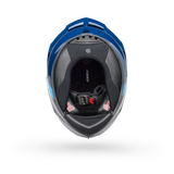Bell Race Star DLX Flex Blue Strike Helmet