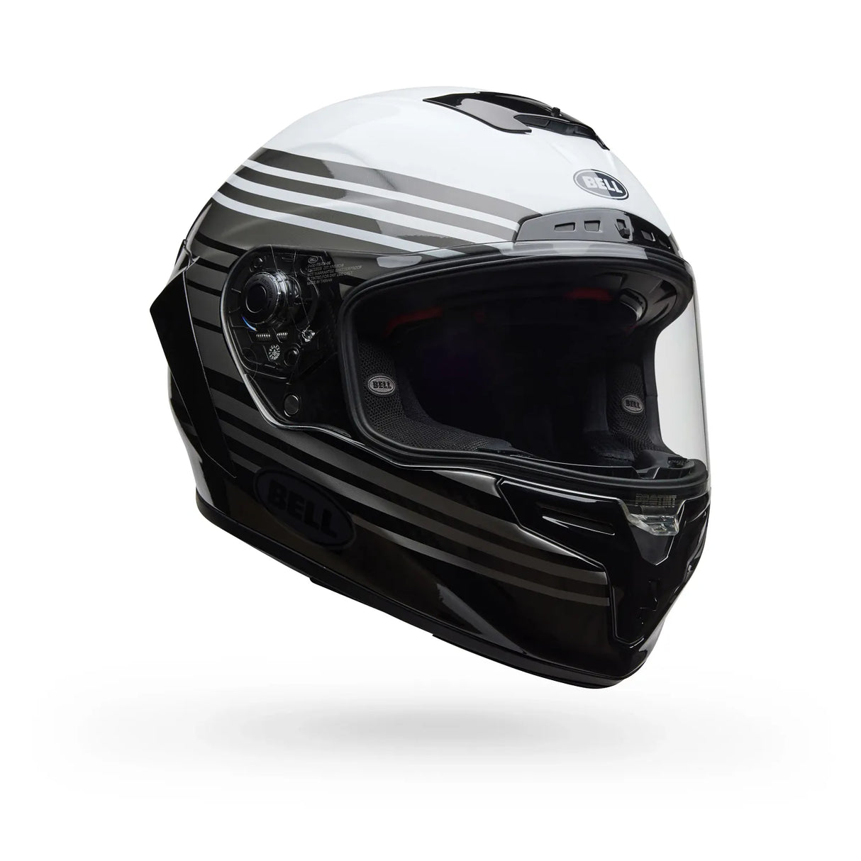 Bell Race Star DLX Flex Dash Gloss White/Black Helmet