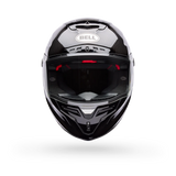 Bell Race Star DLX Flex Silver/White Strike Helmet