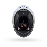 Bell Race Star DLX Flex Silver/White Strike Helmet