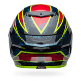 Bell Race Star DLX Flex Xenon Gloss Blue/Retina Helmet