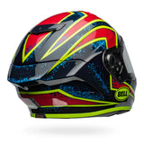 Bell Race Star DLX Flex Xenon Gloss Blue/Retina Helmet