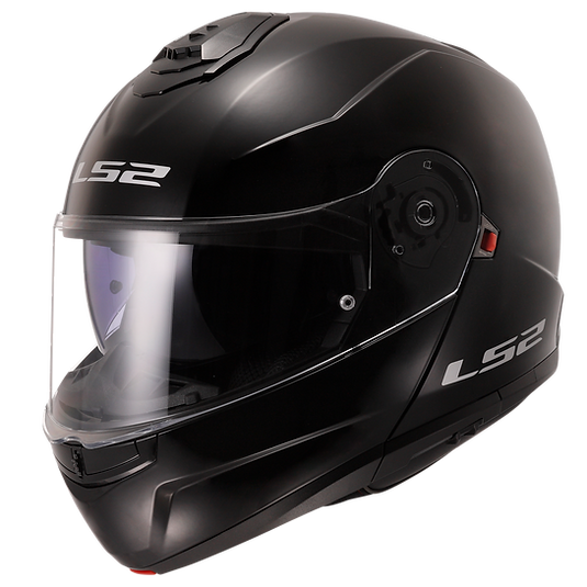 LS2 SOLID - GLOSS BLACK - Strobe II Helmet