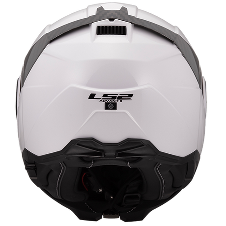 LS2 SOLID - GLOSS WHITE - Advant II Helmet
