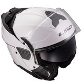 LS2 SOLID - GLOSS WHITE - Advant II Helmet