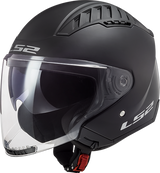 LS2 SOLID - MATTE BLACK - Copter Helmet