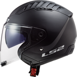 LS2 SOLID - MATTE BLACK - Copter Helmet