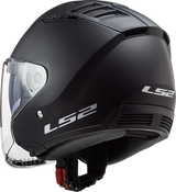 LS2 SOLID - MATTE BLACK - Copter Helmet
