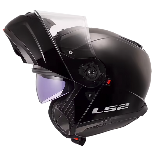 LS2 SOLID - MATTE BLACK - Strobe II Helmet